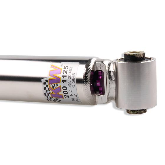 KW V3 coilover suspension inox | fits BMW 1 Series M Coupé (E82) 340hp N54 | 35220095