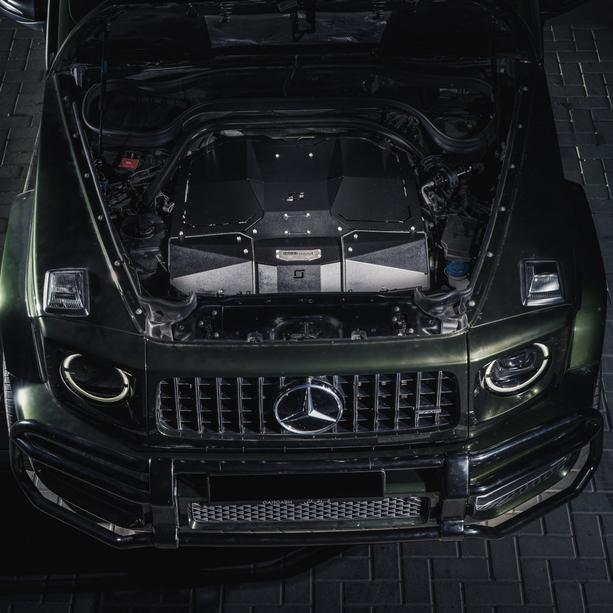 Cold Air Intake System | passend für Mercedes AMG G63 (463A) M177 4.0L V8 BiTurbo Gen-2 | Blackboost