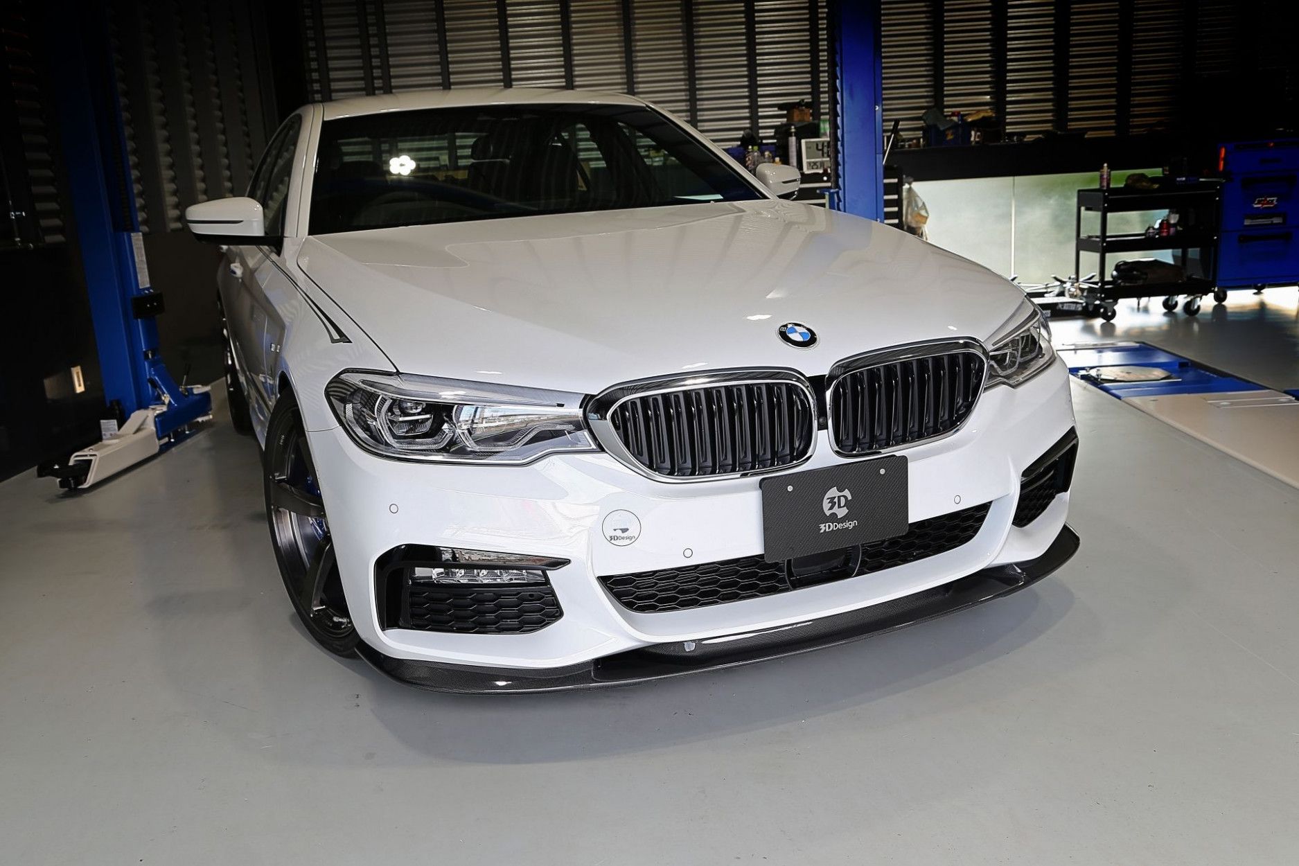 Front lip Carbon | fits BMW 5 Series incl. M550i/M550d (G30/G31) | 3DDesign