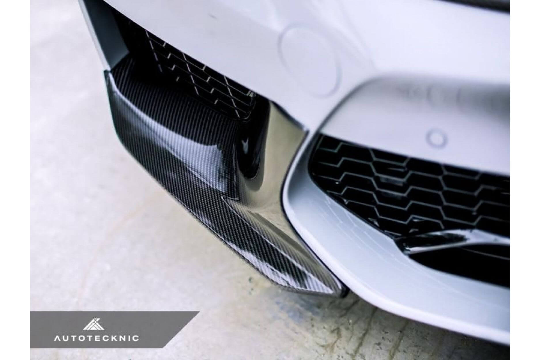 Front splitter Performante Dry Carbon | fits BMW M5 incl. Competition (F90) S63 | AutoTecknic