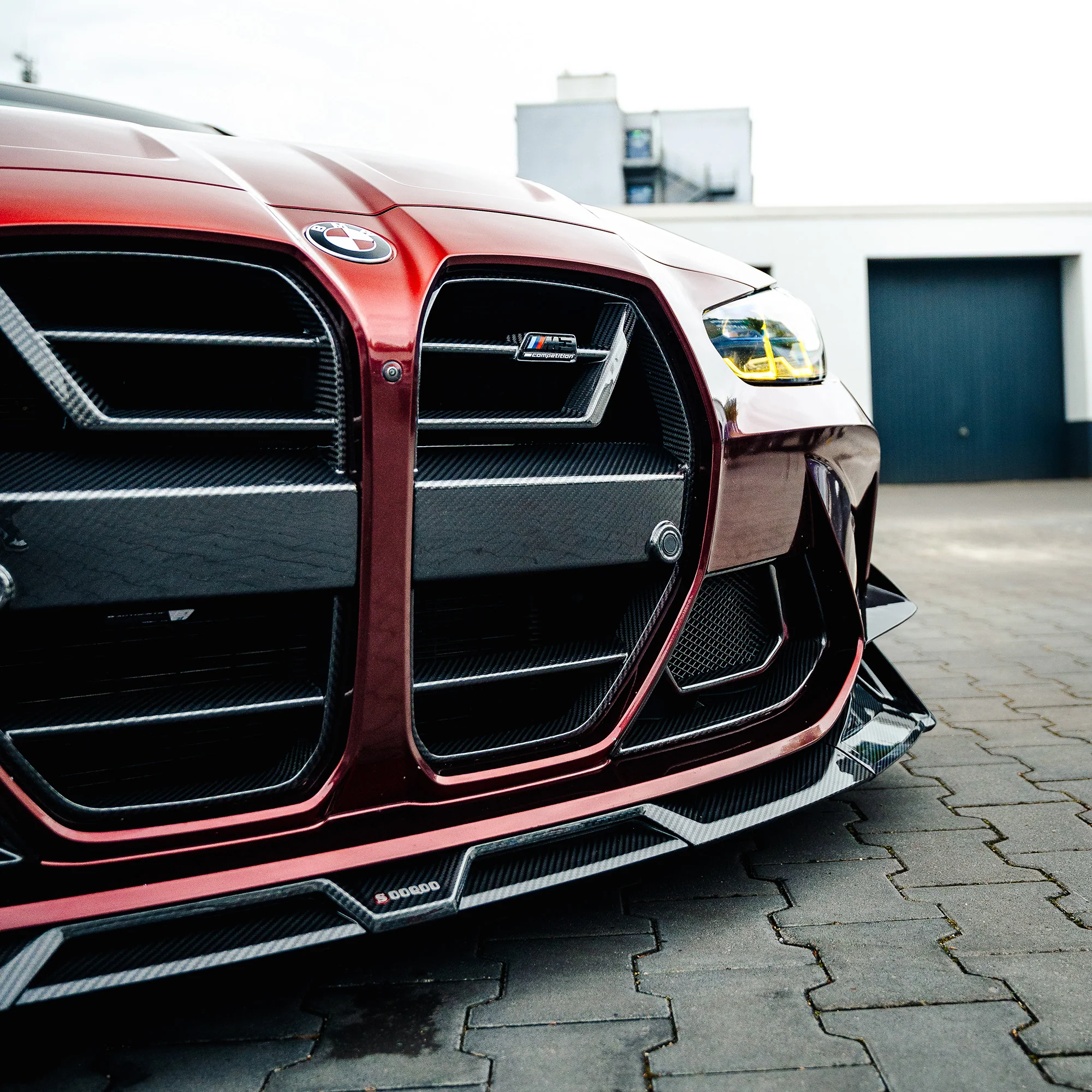 Front intakes SOOQOO Carbon | fits BMW M3/M4 incl. Competition (G80/G81/G82/G83) | Aulitzky Tuning