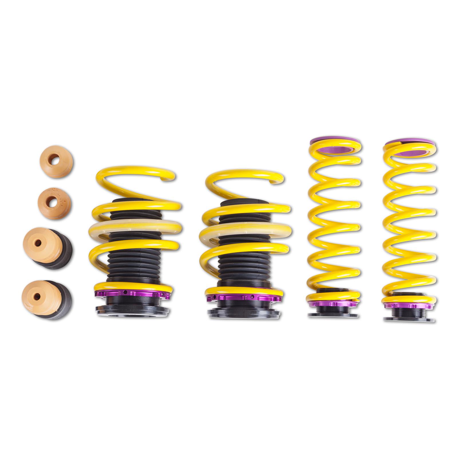 KW coilover springs | height-adjustable spring kit | fits Audi S3/RS3 quattro 8V | 253100AK | 253100AL