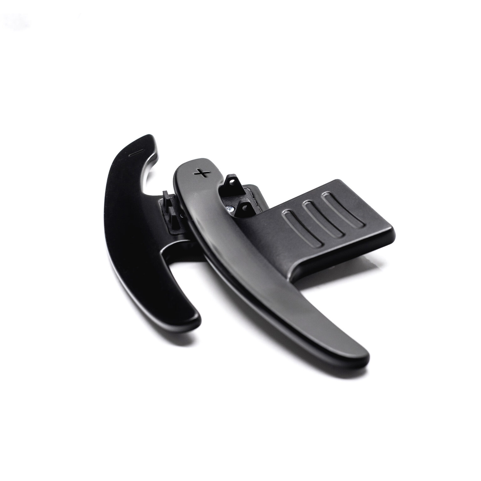 Paddle shifters aluminium black matt | fits BMW G-Series, Toyota Supra | PaddleShifterz