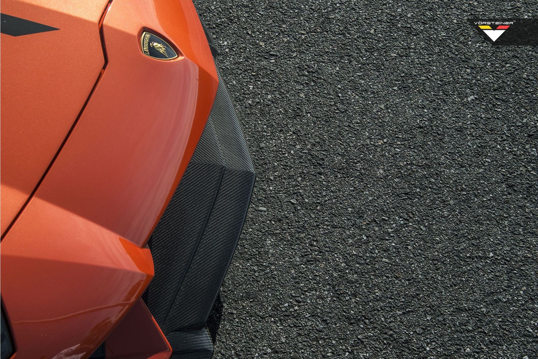 Front lip Carbon | fits Lamborghini Aventador | Vorsteiner
