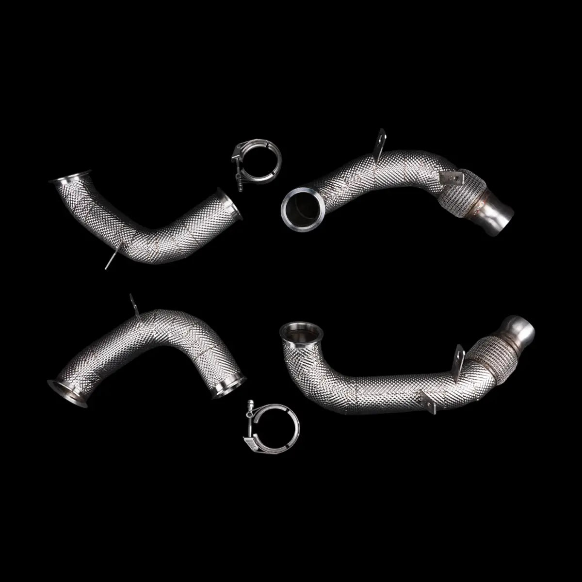Downpipes Catless | passend für Mercedes AMG GT63(S) (290) M177 LS2 4.0L V8 BiTurbo | Blackboost