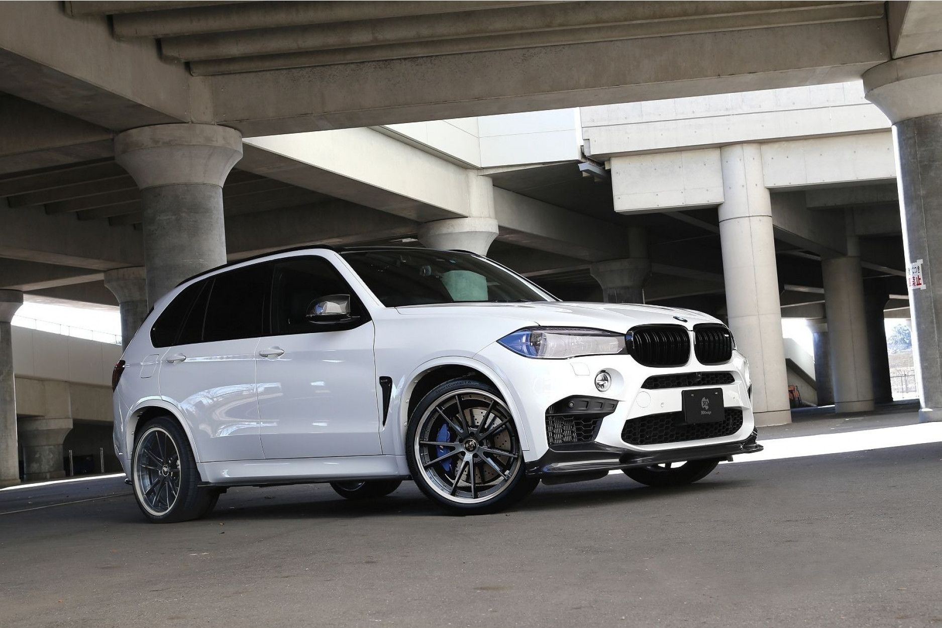Front lip Carbon | fits BMW X5M (F85) 575hp S63 | 3DDesign
