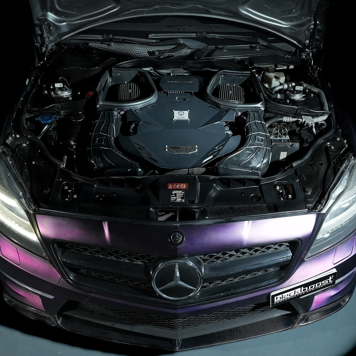 Cold Air Intake System | passend für Mercedes AMG CLS63(S) 218 M157 5.5L V8 BiTurbo Gen-2 | Blackboost
