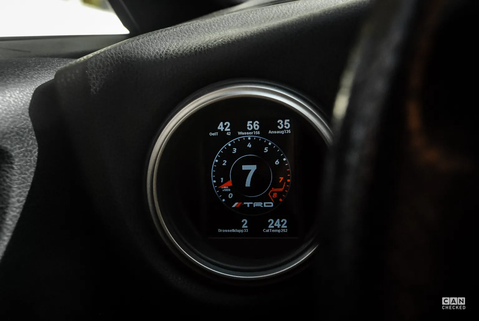 Data display 2.8” MFD28 Gen.2 | fits Toyota GT86 / Subaru BRZ | CANchecked