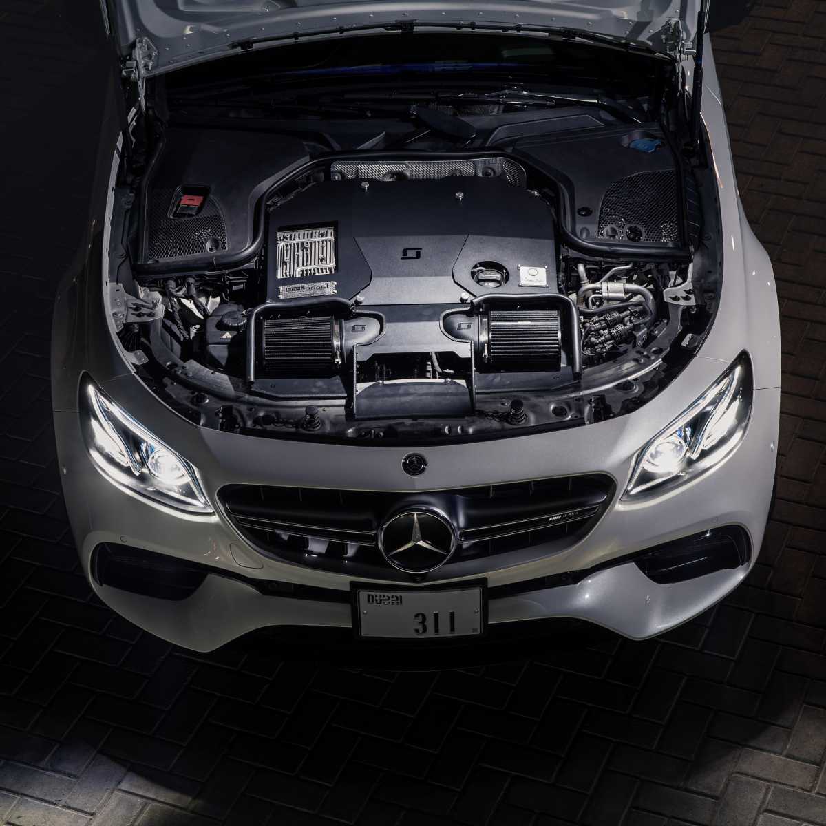 Cold Air Intake System | passend für Mercedes AMG E63(S) (213) M177 LS2 4.0L V8 BiTurbo Gen-2 | Blackboost