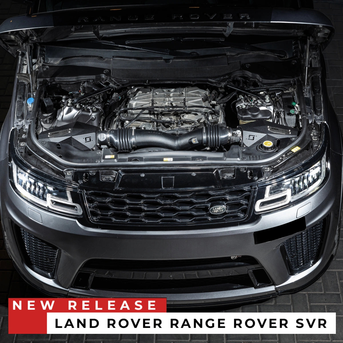 Cold Air Intake System | passend für Land Rover Range Rover Sport (L494) 508PS-V8 5.0L V8 S/C | Blackboost