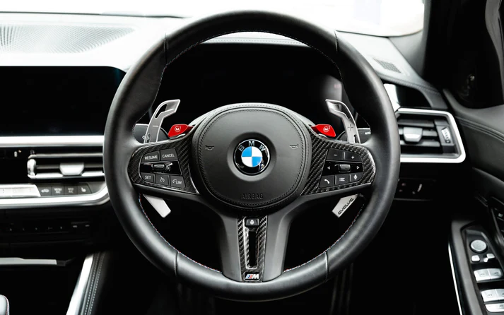 Shift paddle set aluminum (Gen. 3 steering wheel) | fits BMW M2/M3/M4/M5/M8 (F-Series), X3M/X4M/X5/X6/X7 (G-Series) | Evolve