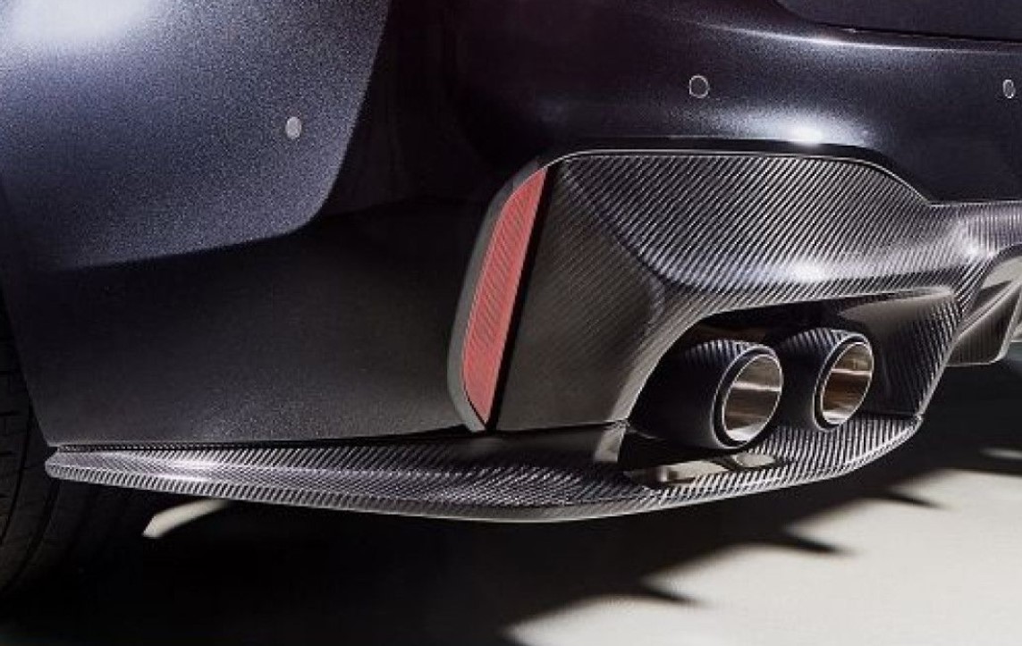Side fins Carbon to match the carbon diffuser | fits BMW F90 M5 (F90) | 3D design | SPECIAL PRICE