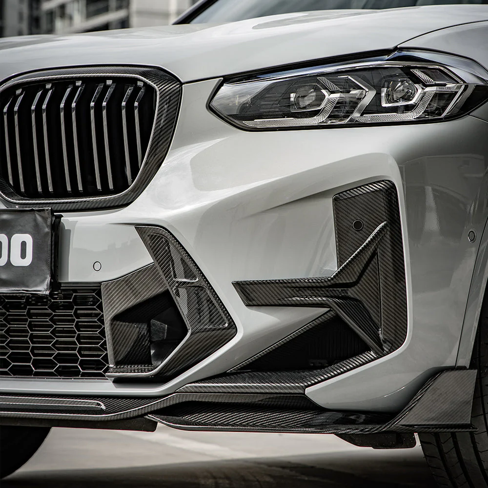 Front spoiler SOOQOO Carbon | fits BMW X3M/X4M incl. Competition (F97/F98) LCI S58 | Aulitzky Tuning