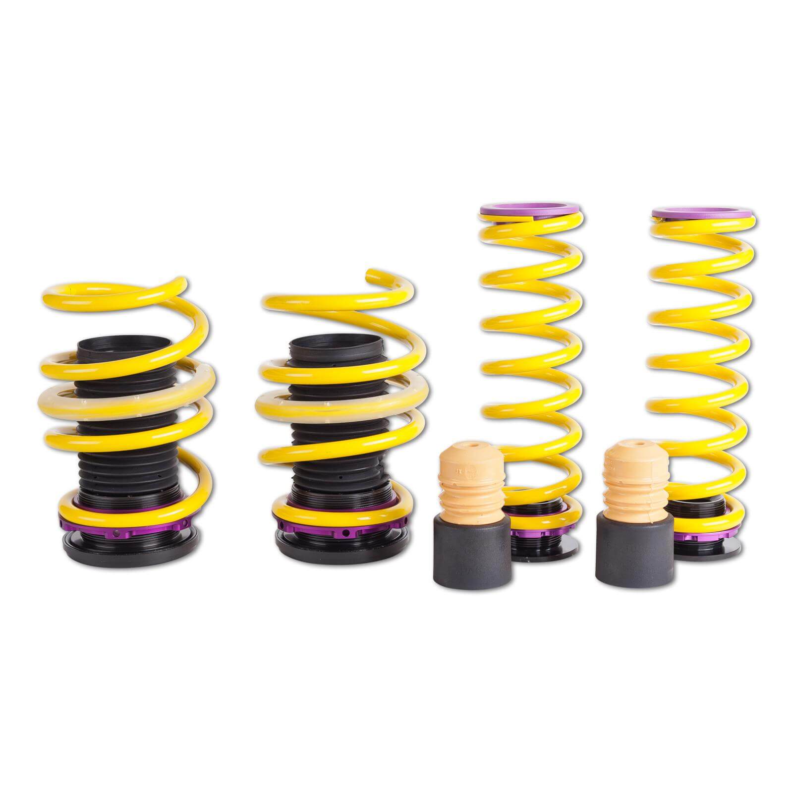 KW coilover springs | height-adjustable spring kit | fits Audi S3/RS3 quattro 8V | 253100AK | 253100AL