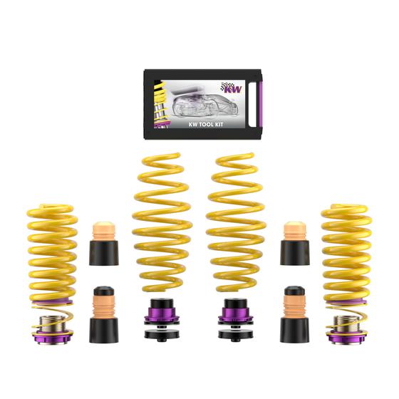 KW coilover springs | height-adjustable spring kit | fits Audi RS6/RS7 quattro C7/4G | 2531000K