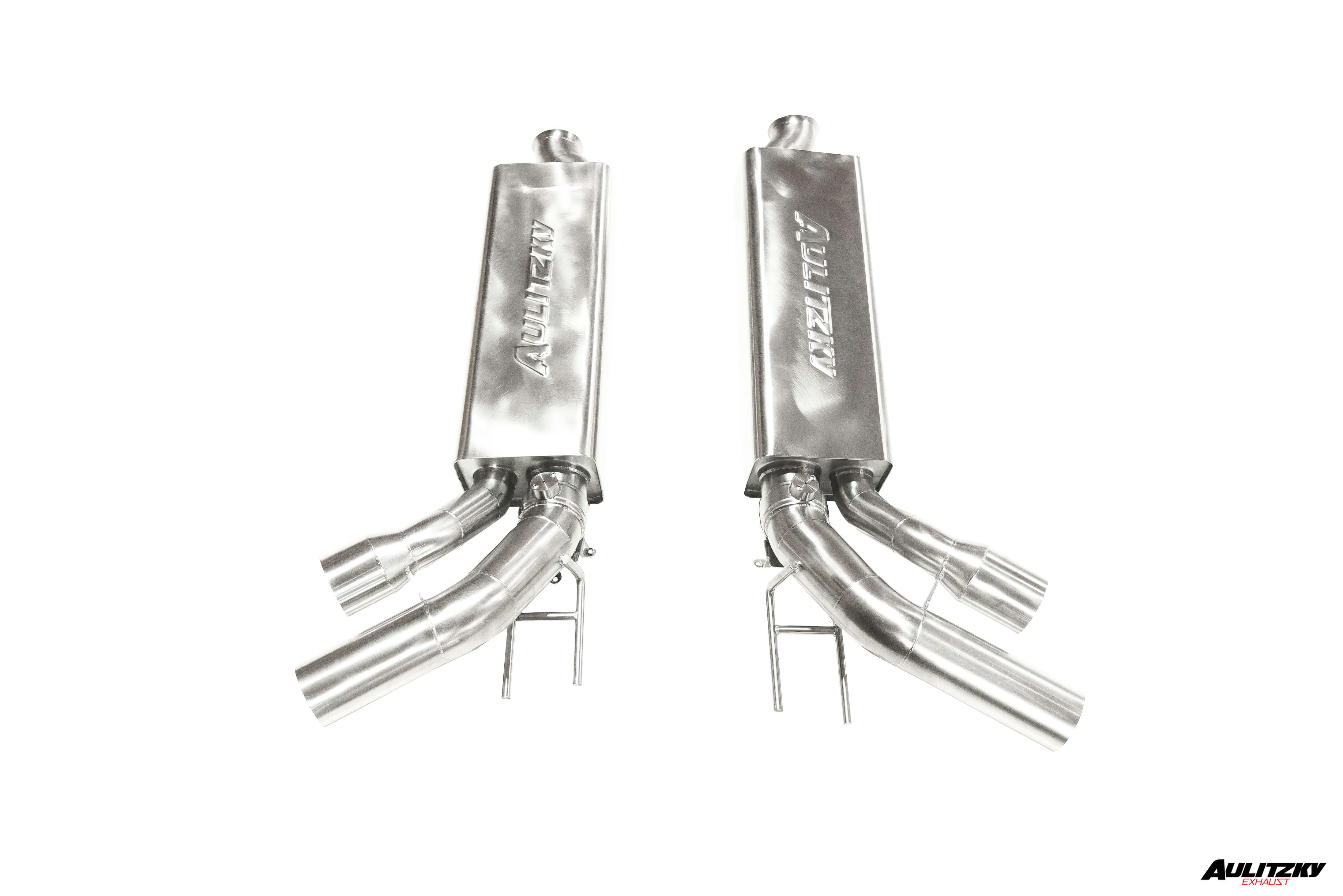 Aulitzky Exhaust | ECE exhaust system 3” (76mm) from OPF with flap control | fits Mercedes-Benz G-Class G63 AMG (W463) 585hp