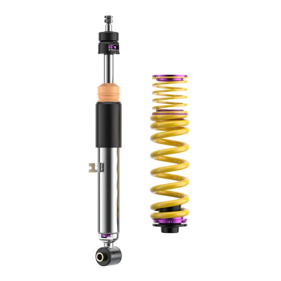 KW V3 coilover suspension inox | fits BMW Z4 (G29), Toyota Supra (DB/A90) | 352200CG | 352200CH
