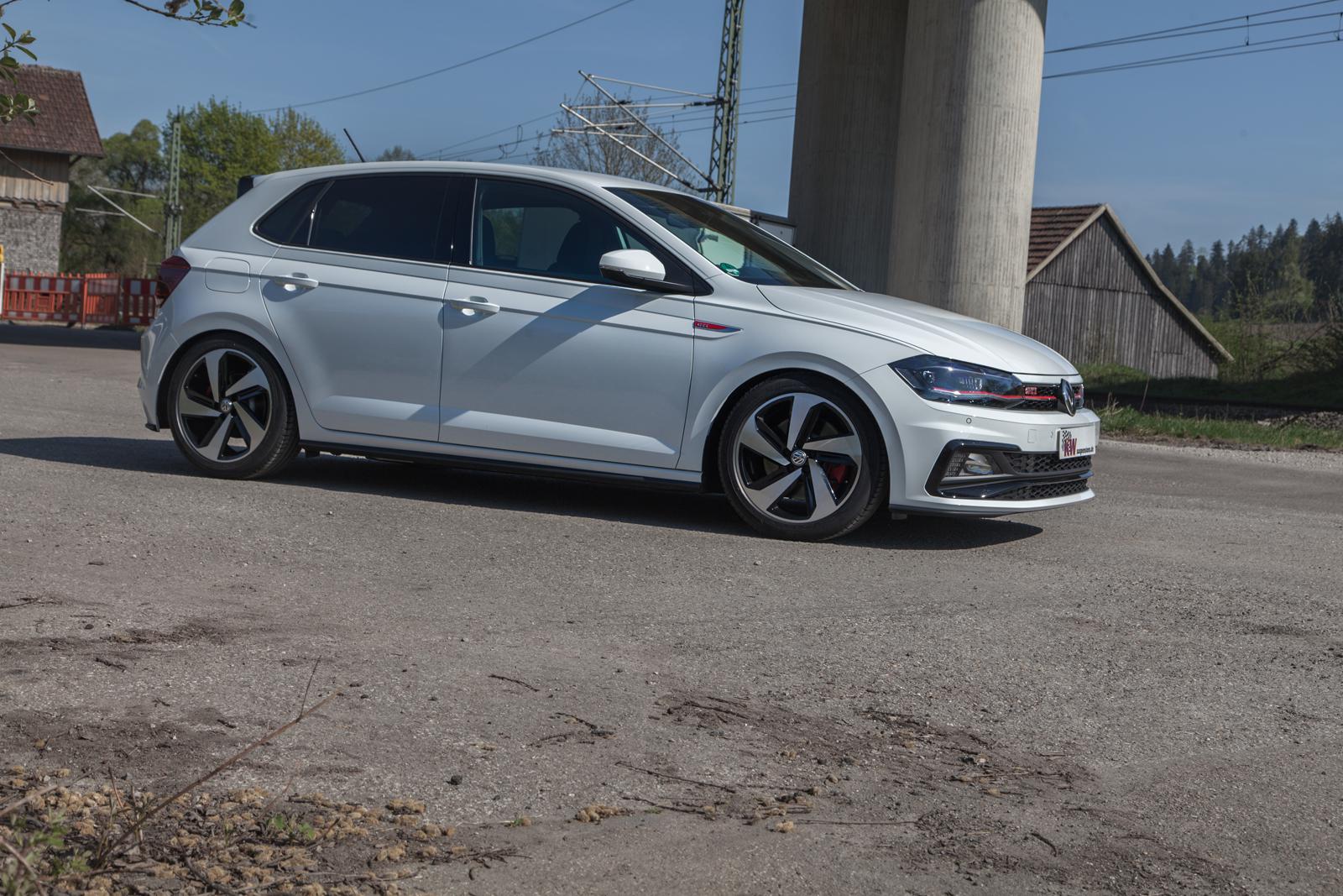 KW V3 coilover suspension inox | fits for Audi A1 (GB), VW Polo (AW) GTI | 352800BW | 352800BY