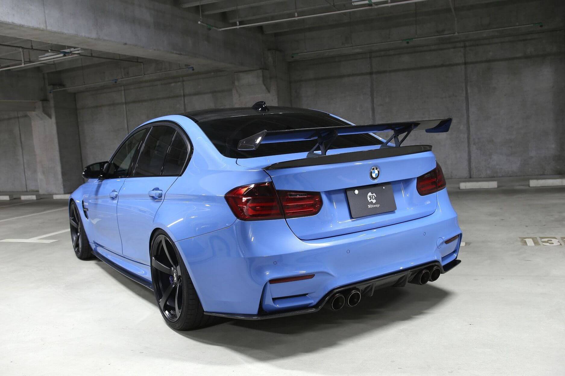 Rear wing Carbon | fits BMW M3 incl. Competition/CS (F80) S55 | 3DDesign