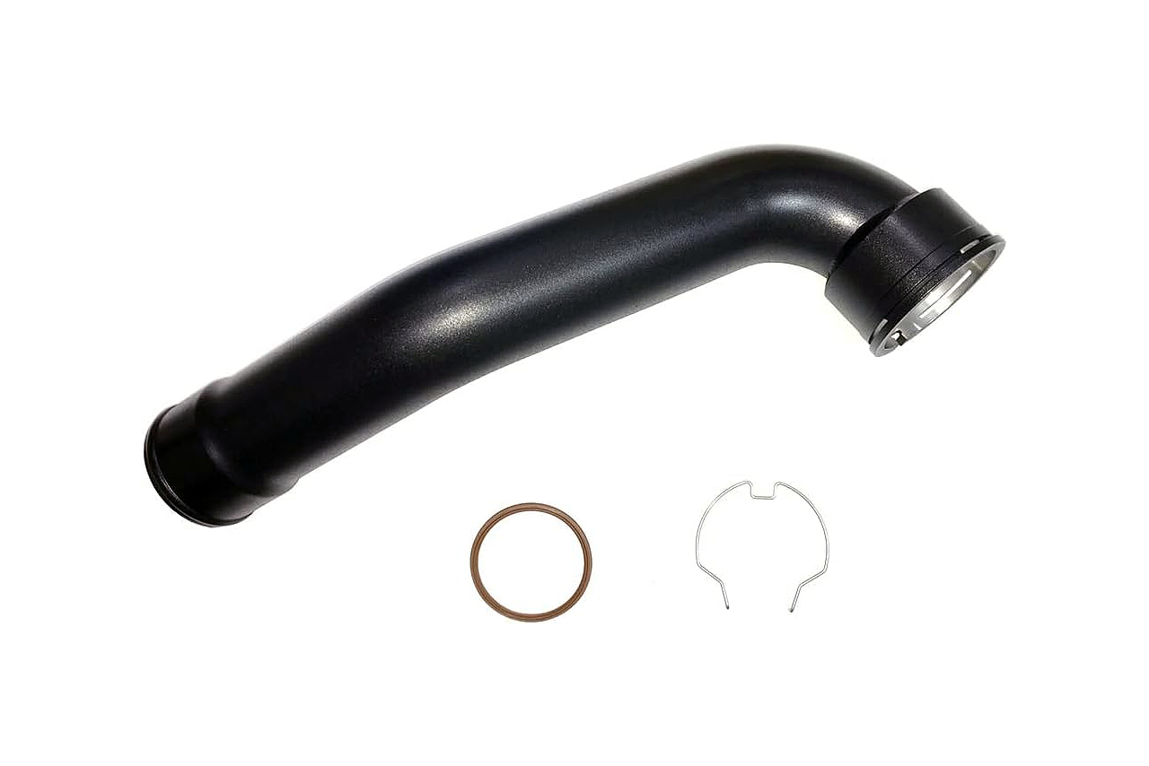 Charge Pipe Aluminium black | fits BMW M140i/M240i/340i/440i/540i/640i/740i/M40i (F-Series) B58 | Aulitzky Tuning