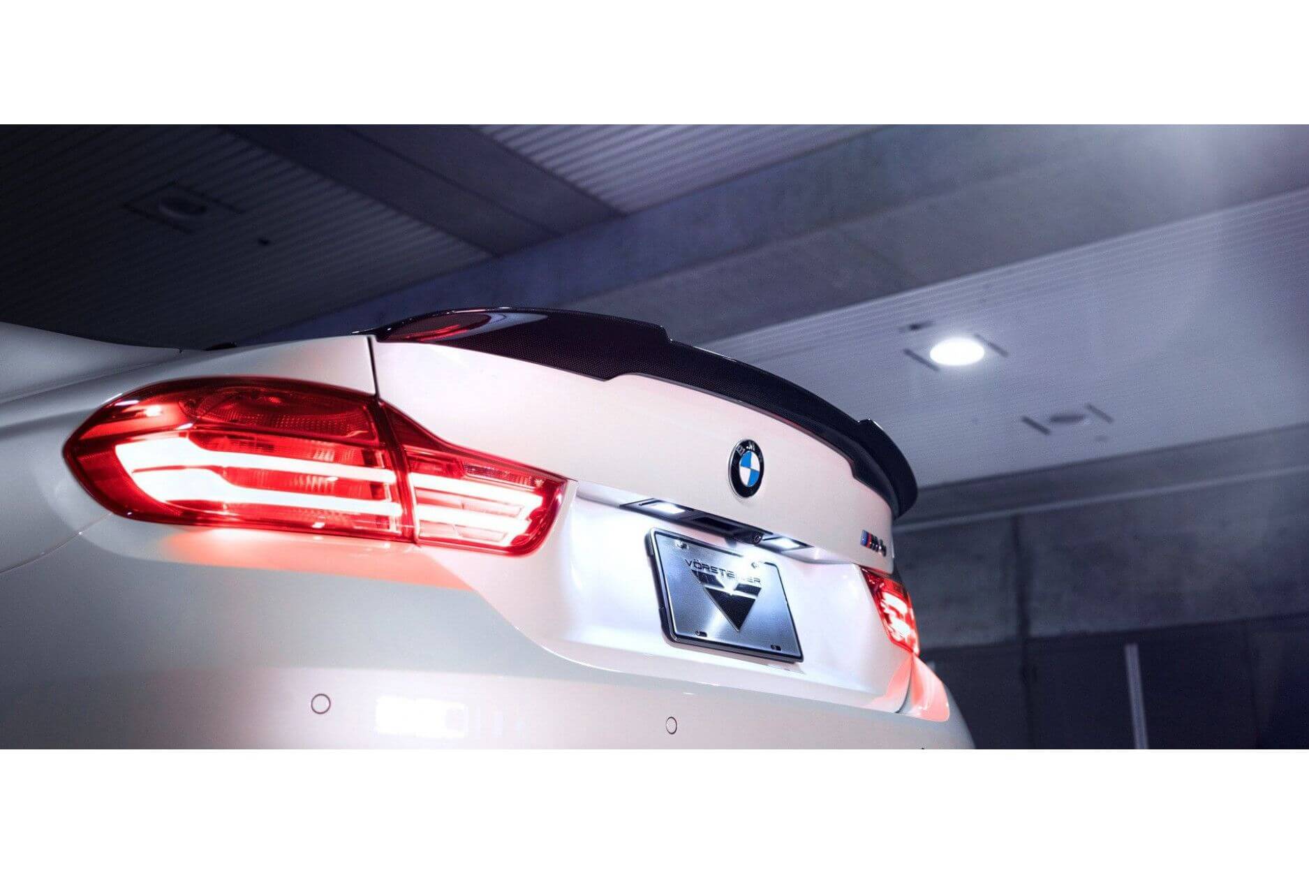 Rear spoiler Evo-Style Carbon | fits BMW M4 incl. Competition (F82/F83) S55 | Vorsteiner