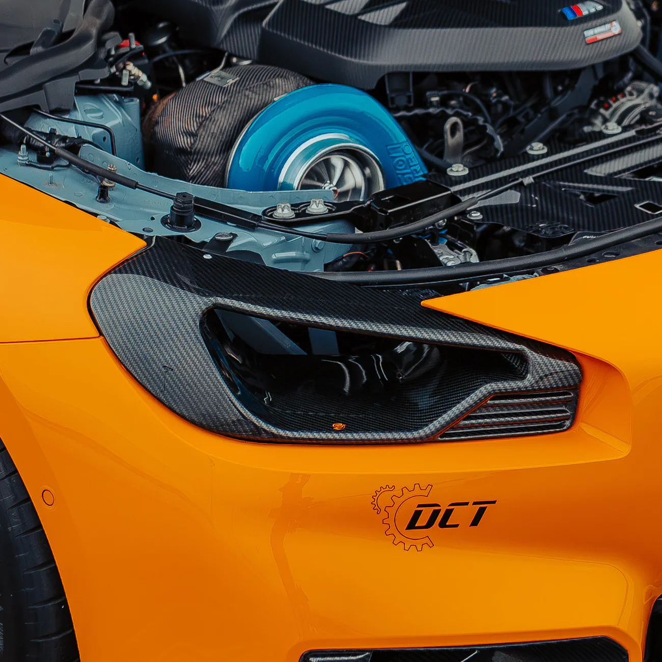Headlight Delete Intake Channel Project Gamma Carbon | fits BMW M2 (G87) | Aulitzky Tuning