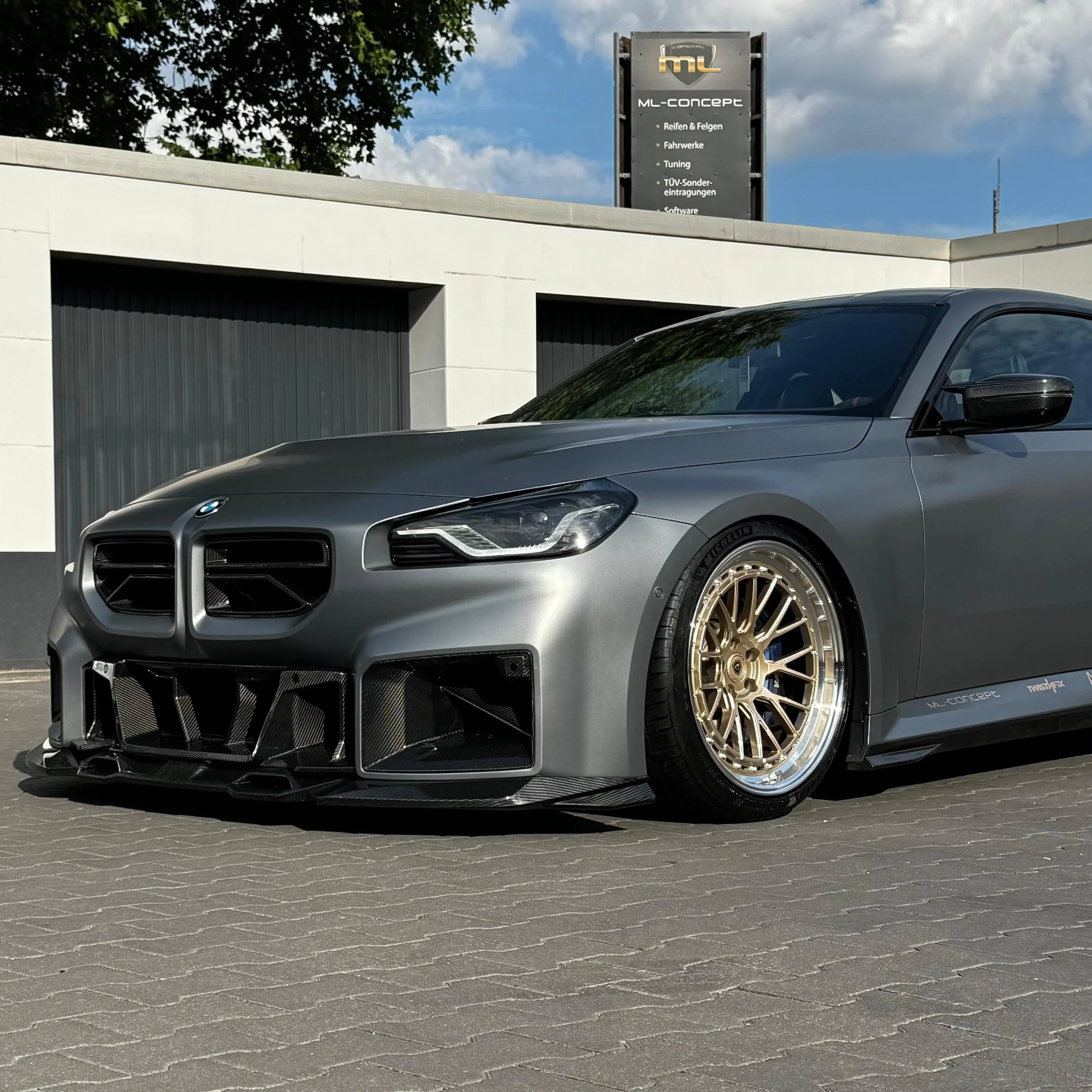 Frontspoiler SOOQOO V2-A Carbon | fits BMW M2 (G87) S58 | Aulitzky Tuning