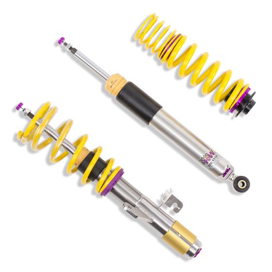 KW V3 coilover suspension inox | fits BMW 3/4 Series xDrive (F31/F34/F36) | 352200AC | 352200AE