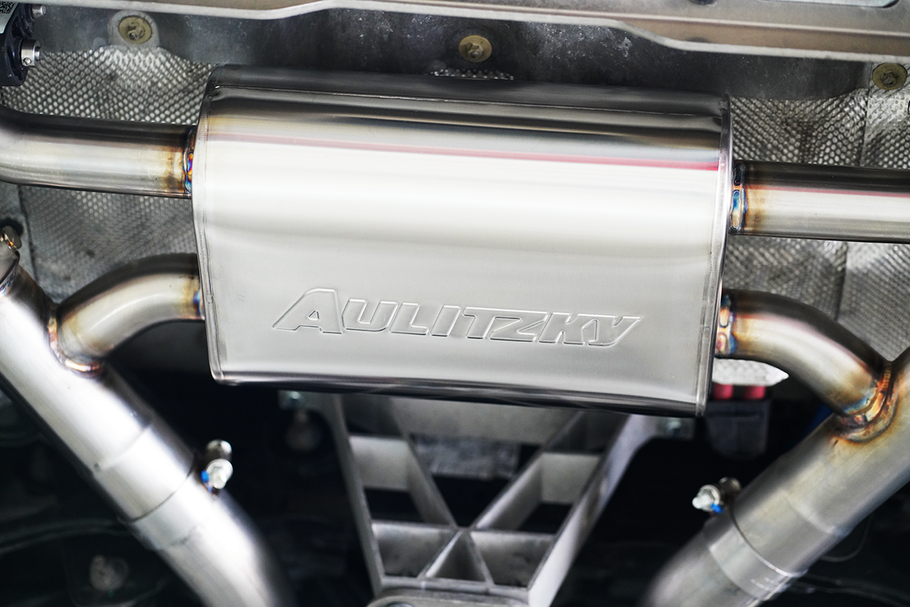 Aulitzky Exhaust | ECE exhaust system from OPF with flap control | fits BMW X3M/X4M incl. Competition (F97/F98) S58