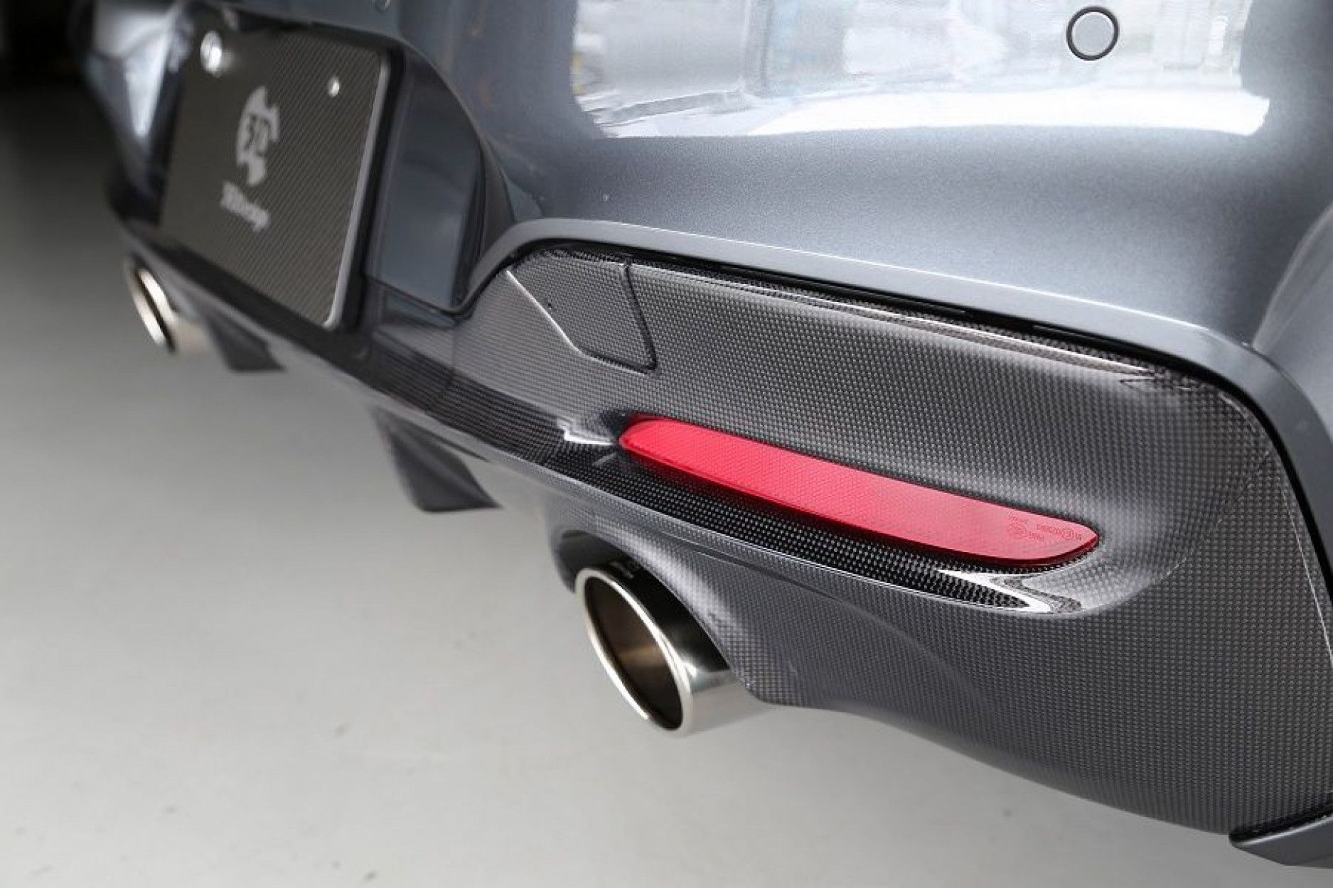 Diffusor Carbon (2 fins) | fits BMW M135i/M140i LCI (F20) | 3DDesign