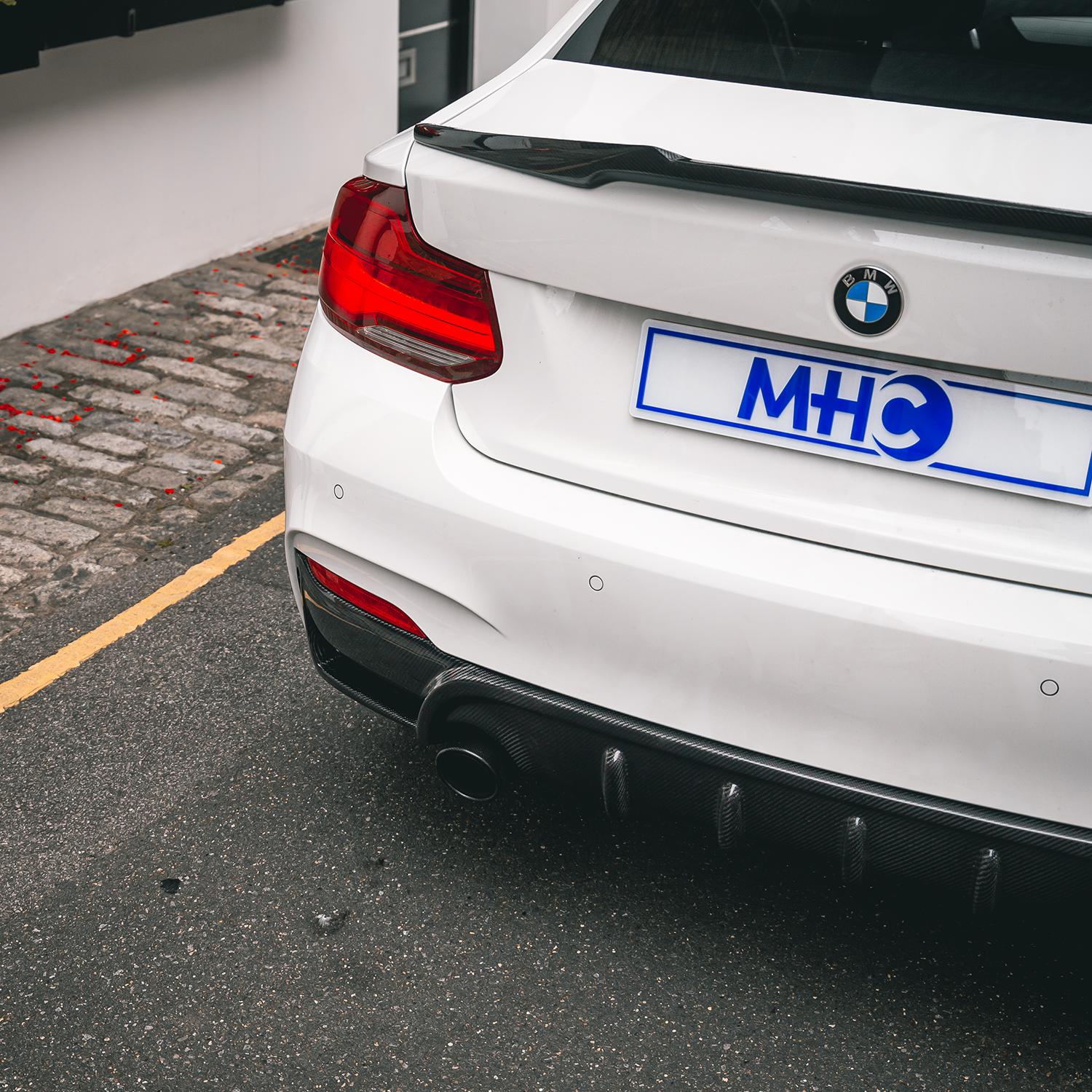Rear spoiler Ducktail PSM Carbon | fits BMW 2 Series/M2 incl. Competition/CS (F22/F87) | Aulitzky Tuning