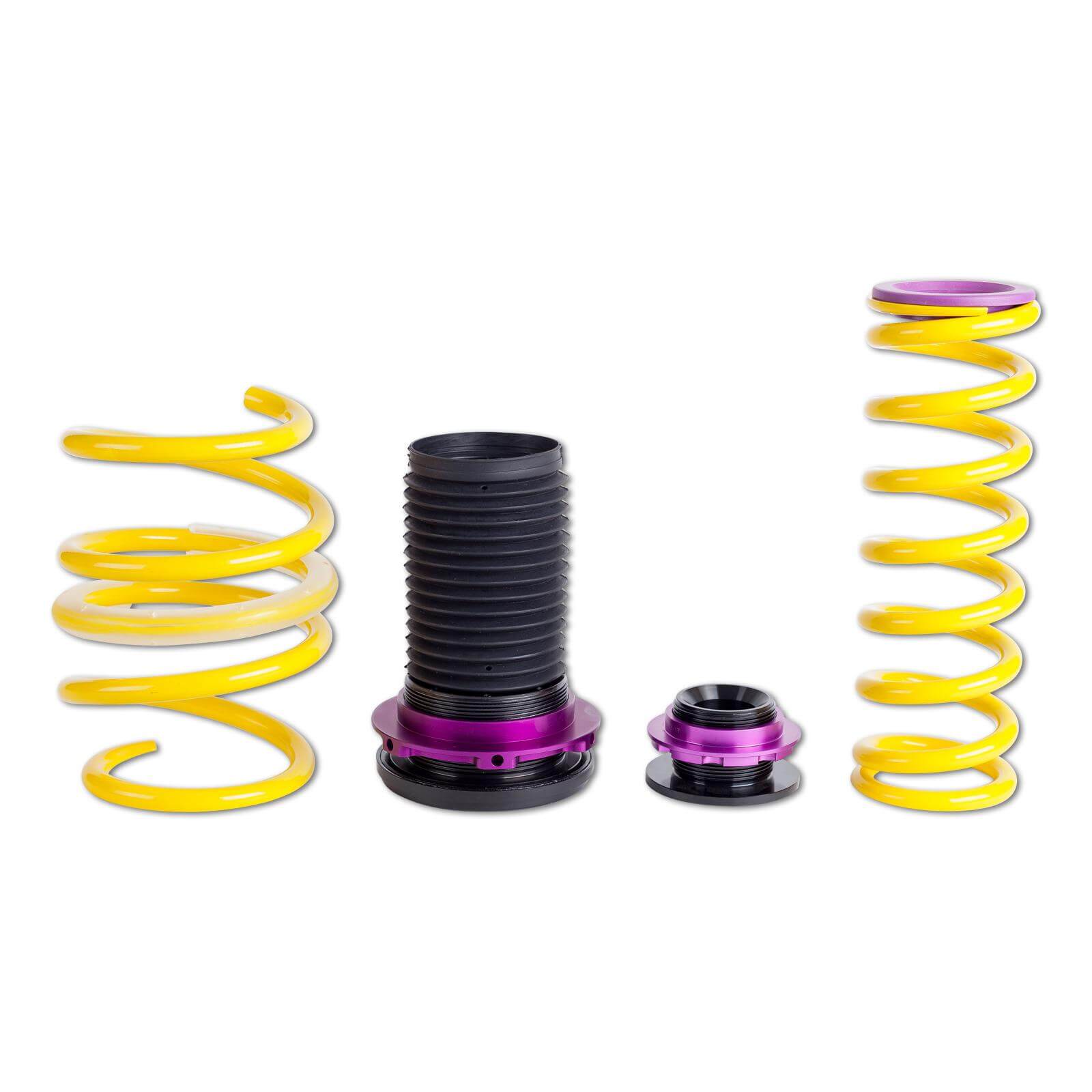 KW coilover springs | height-adjustable spring kit | fits Audi S3/RS3 quattro 8V | 253100AK | 253100AL