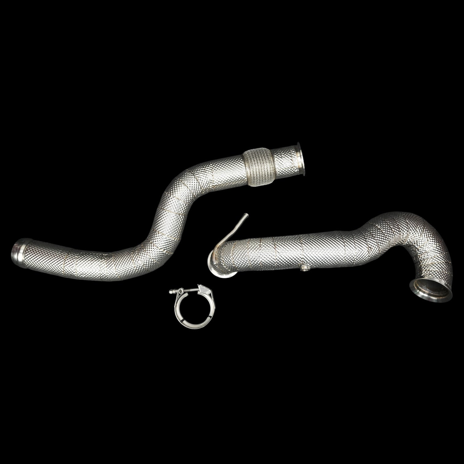 Downpipes Catless | passend für Mercedes GLA45 (156) M133 2.0L I4 Turbo | Blackboost