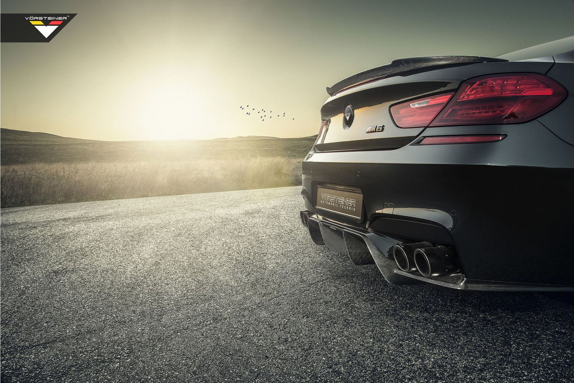 Diffusor Carbon | fits BMW M6 incl. Competition (F06/F12/F13) S63 | Vorsteiner