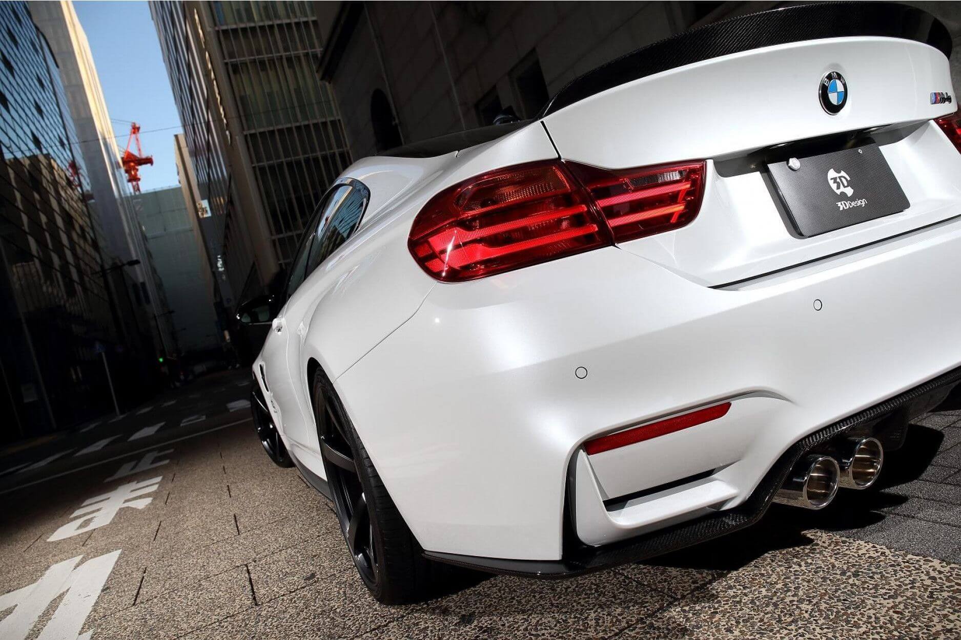 Diffusor Type 1 Carbon | fits BMW M3/M4 incl. Competition/CS/GTS (F80/F82/F83) | 3DDesign