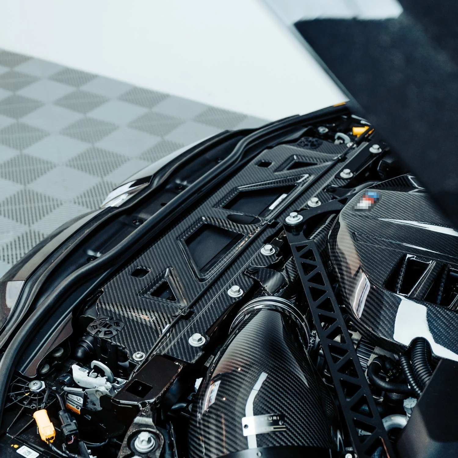 Shroud Cooling Slam Panel Carbon | fits BMW M2/M3/M4 incl. Competition (G80/G81/G82/G83/G87) | Aulitzky Tuning