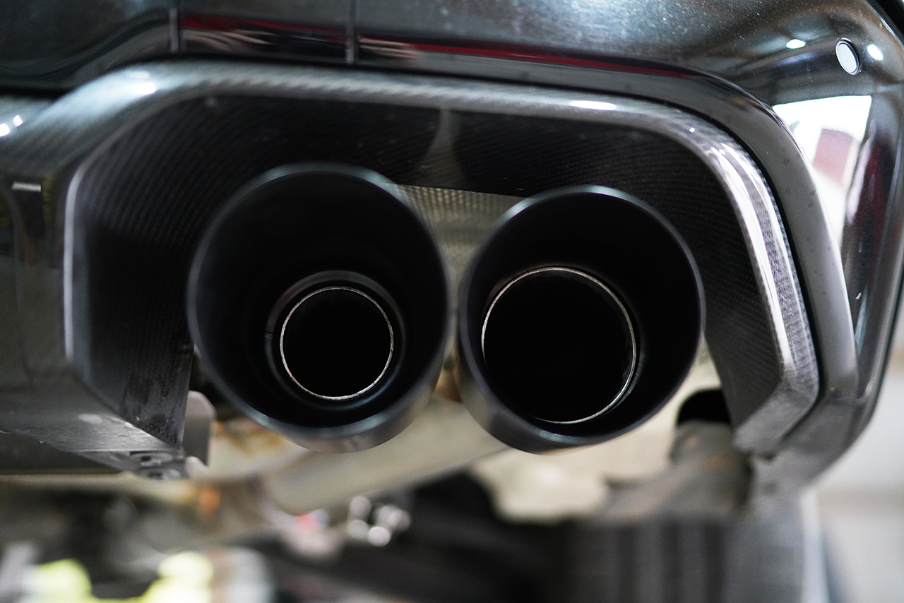Aulitzky Exhaust | ECE exhaust system from OPF with flap control | fits BMW X3M/X4M incl. Competition (F97/F98) S58