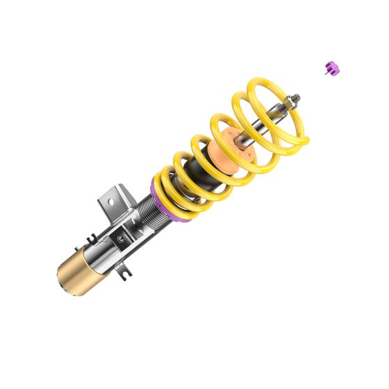 KW V1 coilover suspension inox | fits BMW 2/3 Series M240i/M340i/M340d/330d xDrive (G42/G20) | 102200DK | 102200DM