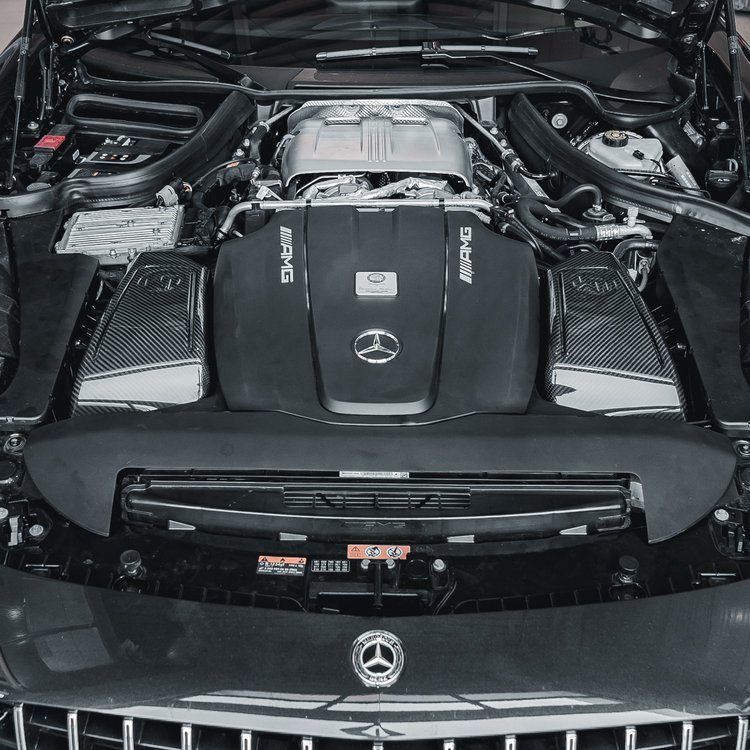 Air intake system Carbon Ø102mm | fits Mercedes-Benz AMG GT/GTS/GTC/GTR (C190/R190) | Wagner Tuning