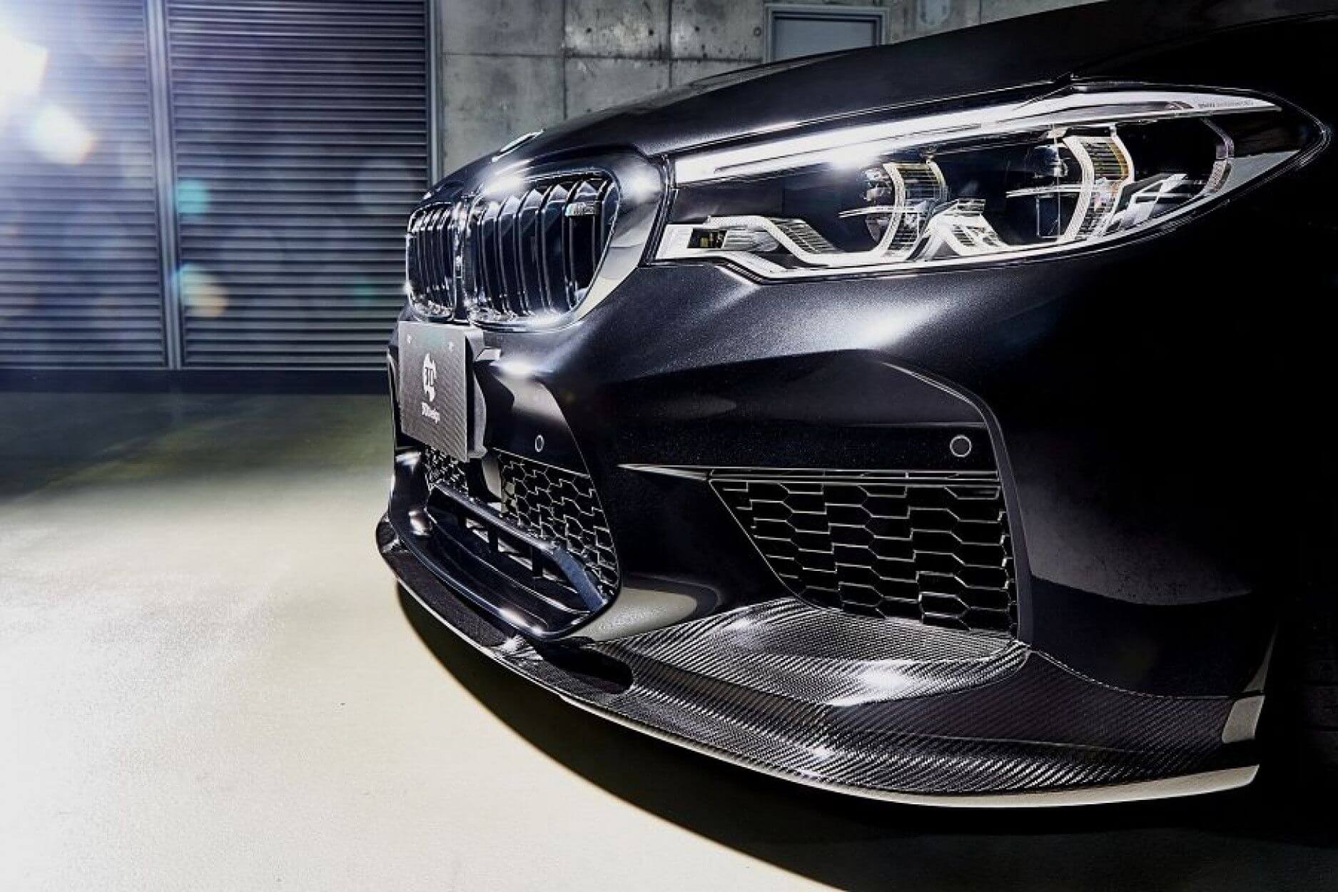 Front lip Carbon | fits BMW 5 Series/ M5 incl. Competition (G30/F90) | 3DDesign