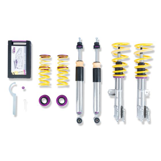 KW V3 coilover suspension inox | fits Mercedes-Benz CLA45 AMG (X117) | 35225088 | 35225097