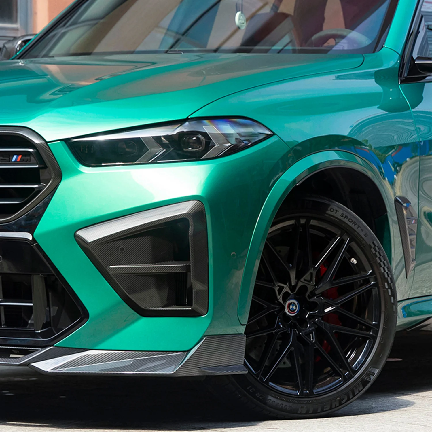 Air intakes SOOQOO Carbon | fits BMW X5M/X6M Competition LCI (F95/F96) S68 | Aulitzky Tuning