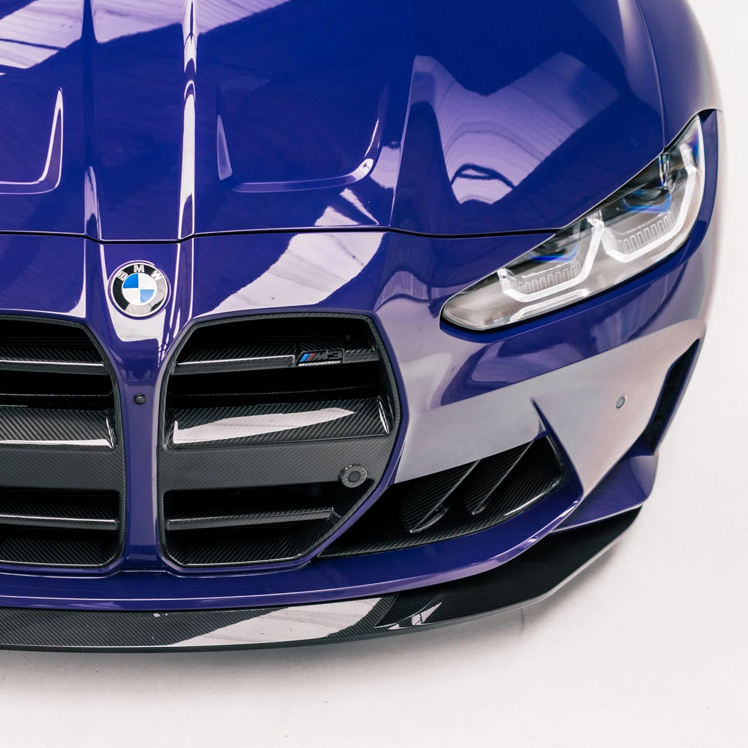 Front spoiler SP1 Carbon | fits BMW M3/M4 incl. Competition (G80/G81/G82/G83) | Aulitzky Tuning