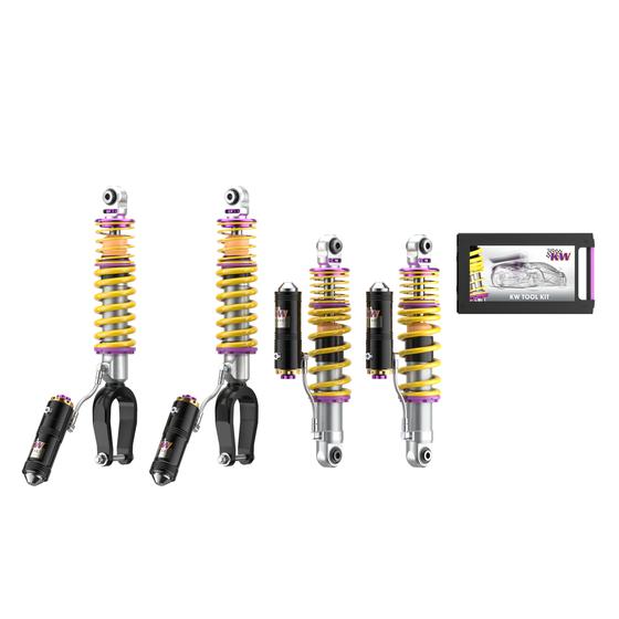 KW V4 coilover suspension | fits Audi R8 (4S) quattro incl. Spyder | 3A7100AMN