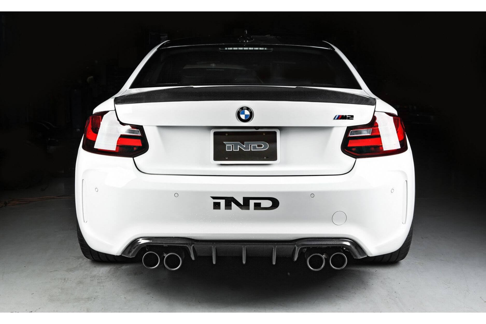 Diffusor Carbon | fits BMW M2 incl. Competition/CS (F87) N55 S55 | 3DDesign