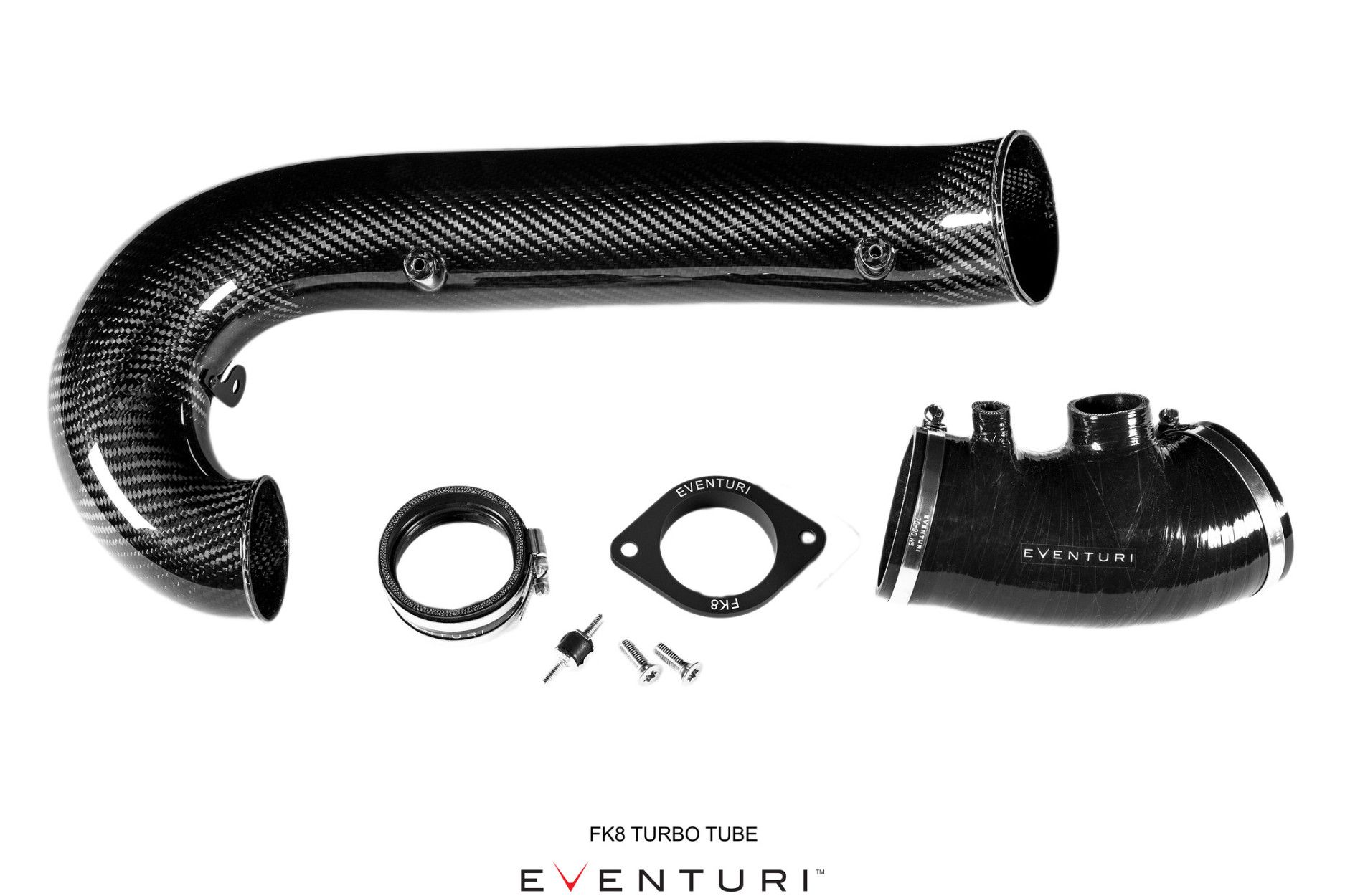 Charge Pipe/ Inlet Carbon for V1/V2 Intake | fits Honda Civic Gen.10 Type-R (FK8) 320hp | Eventuri