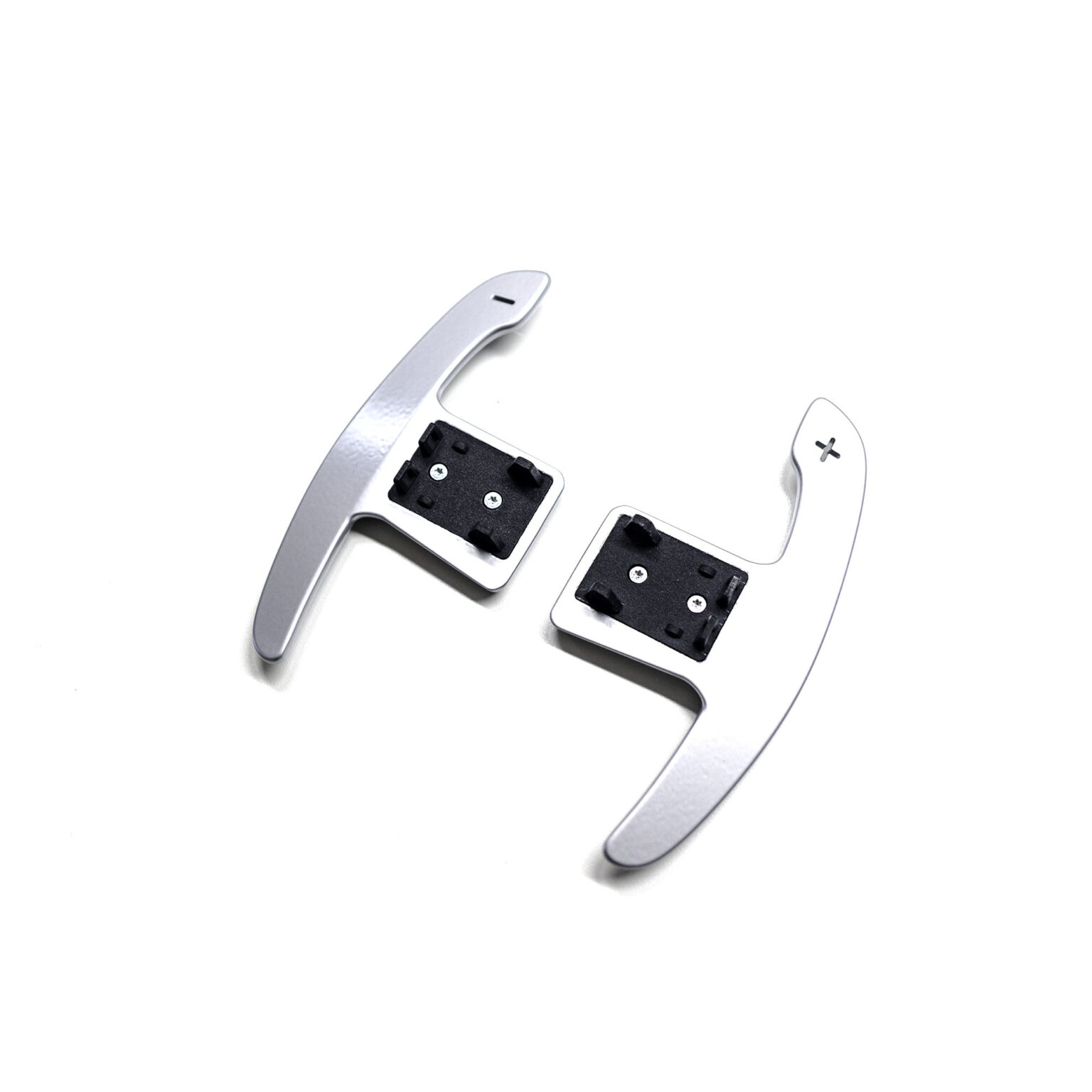 Paddle shifters aluminium silver | fits BMW G-Series, Toyota Supra | PaddleShifterz