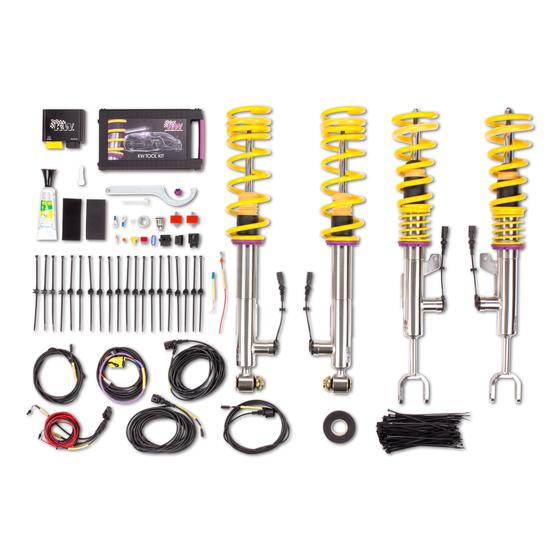 KW DDC ECU coilover suspension inox | fits Mercedes-Benz SLS AMG (C197/R197) | 39025005