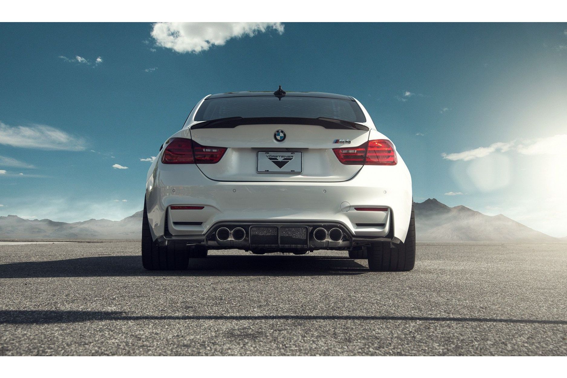Rear spoiler Evo-Style Carbon | fits BMW M4 incl. Competition (F82/F83) S55 | Vorsteiner