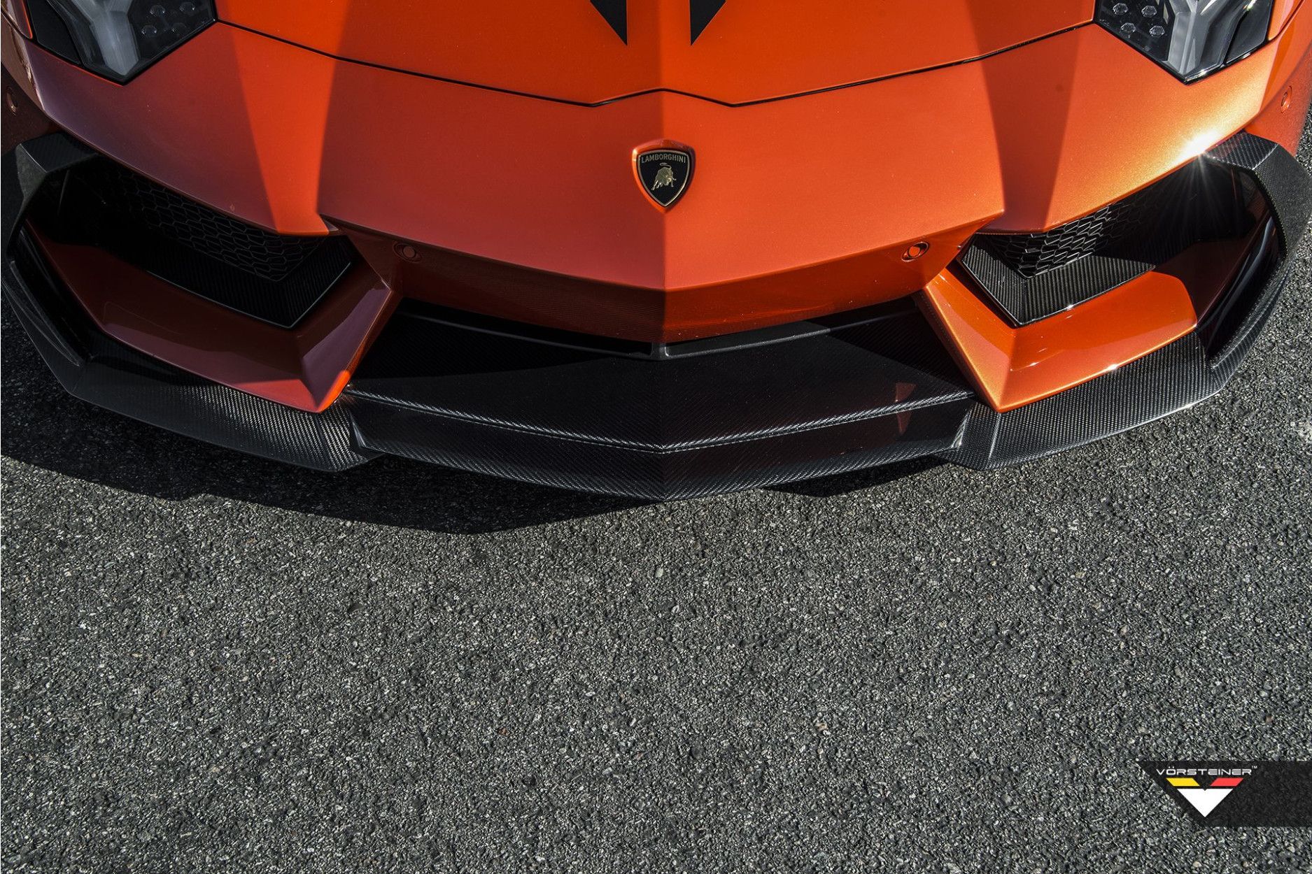 Front lip Carbon | fits Lamborghini Aventador | Vorsteiner